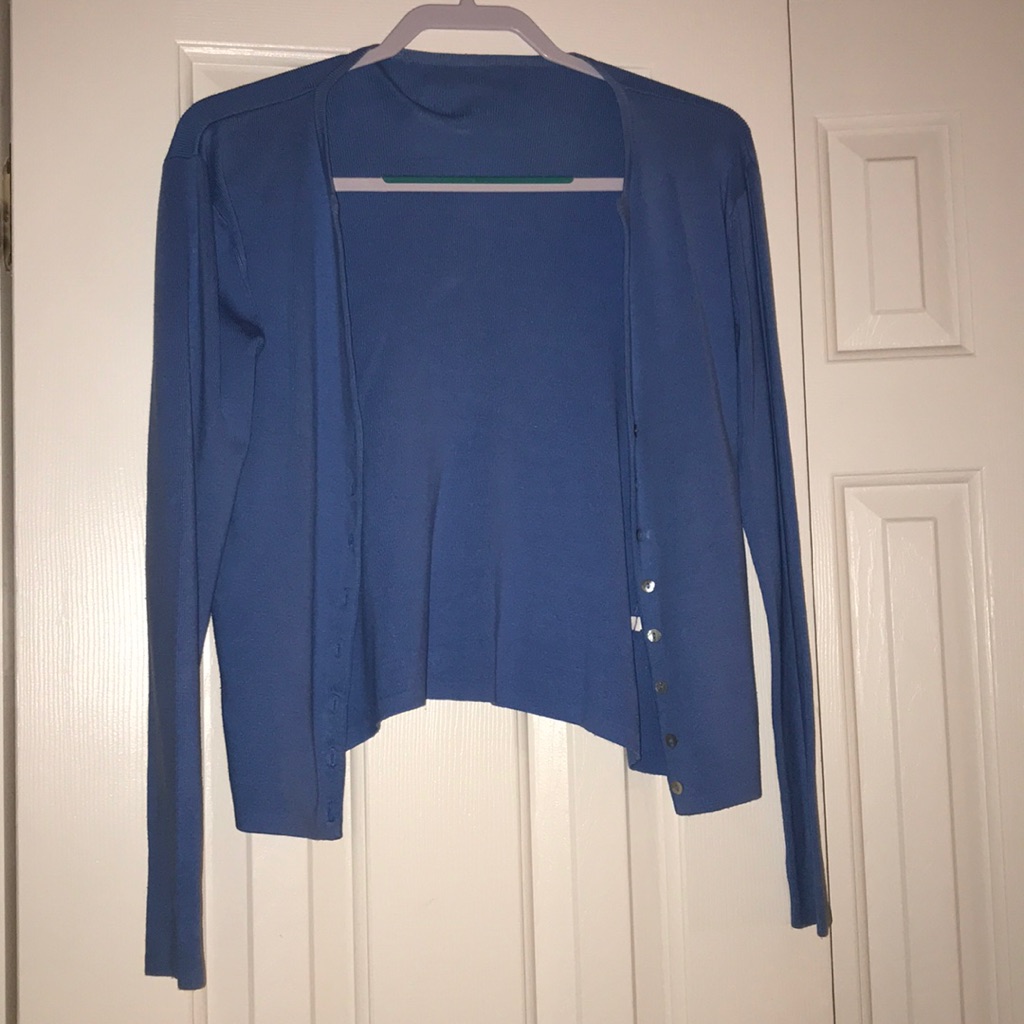 No Brand Blue Cardigan